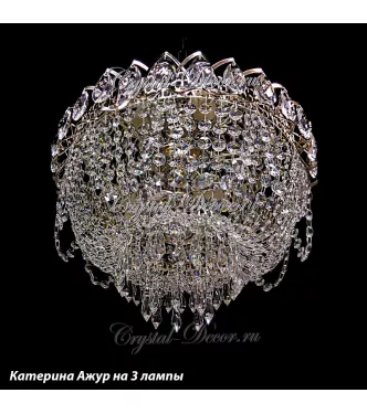 Люстра хрустальная Катерина Ажур